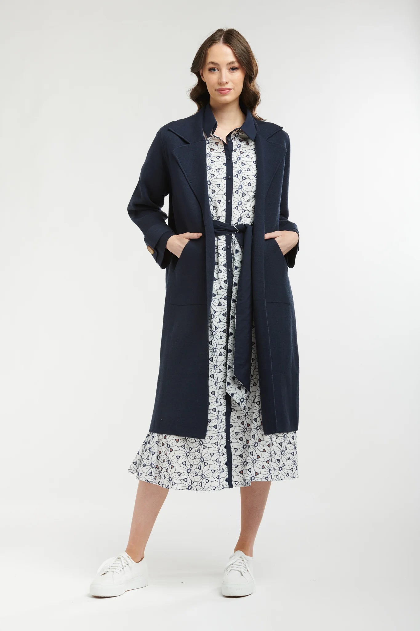Boston Coat by 365 Days - Navy