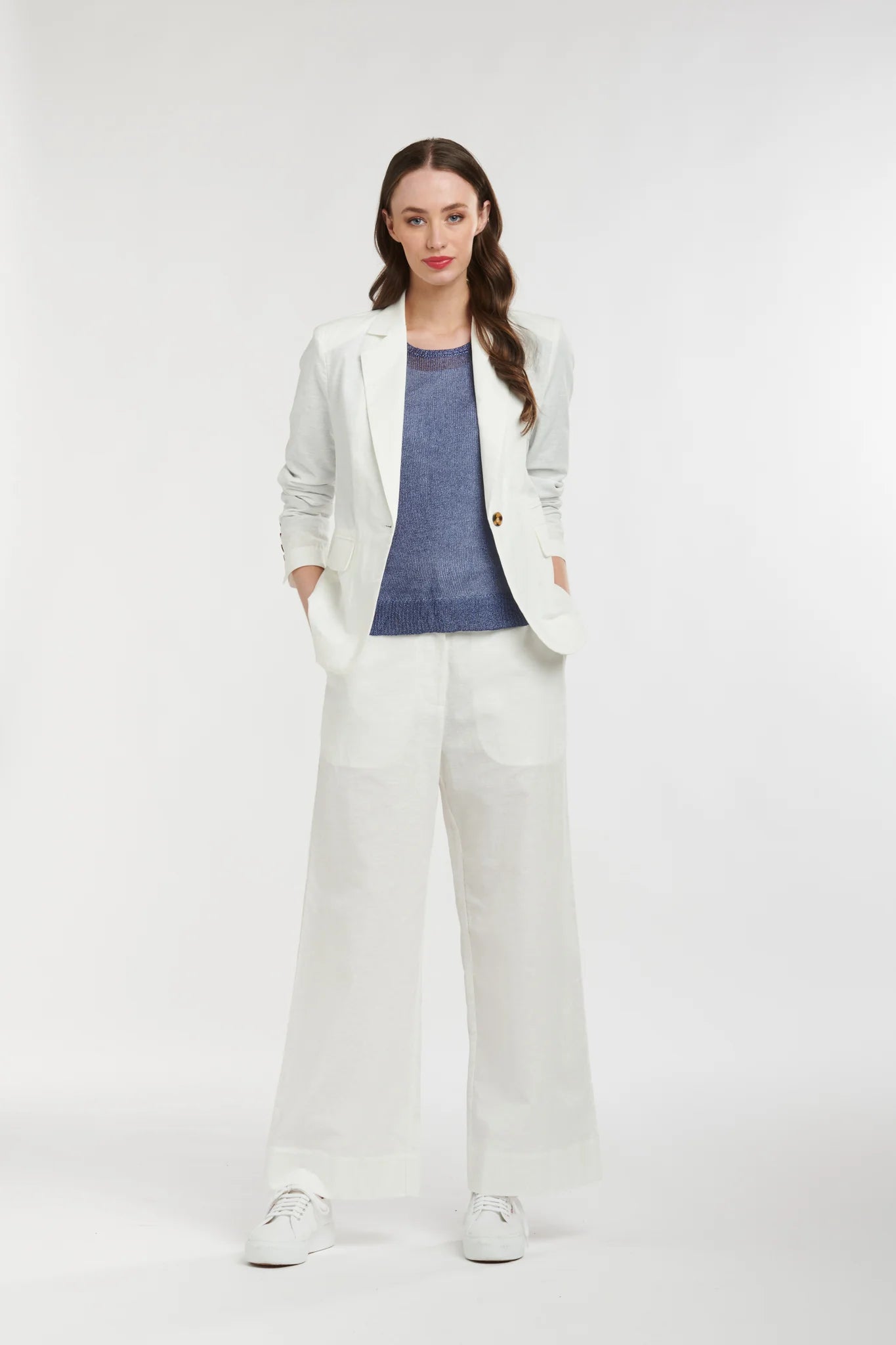 Portofino Pants by 365 Days - White