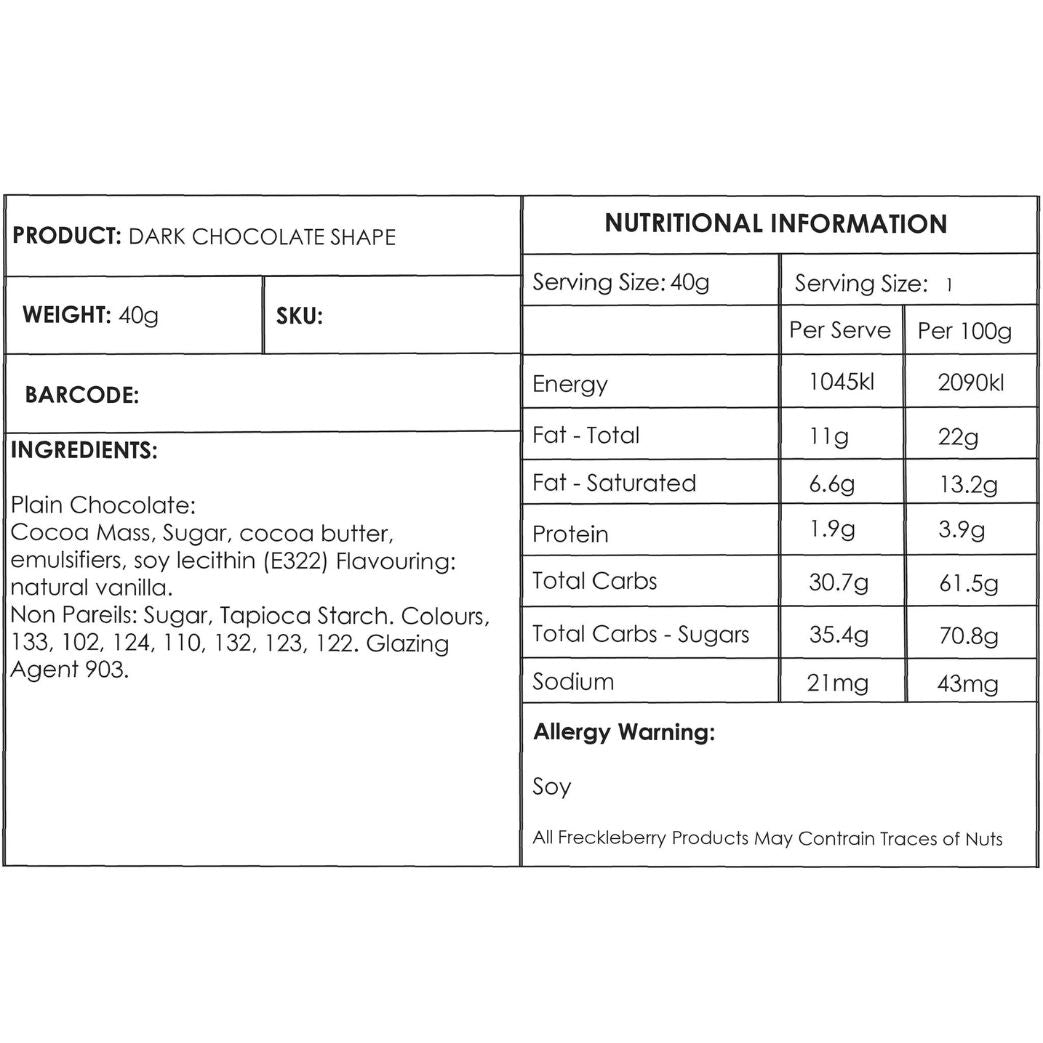 Freckle Heart - Dark