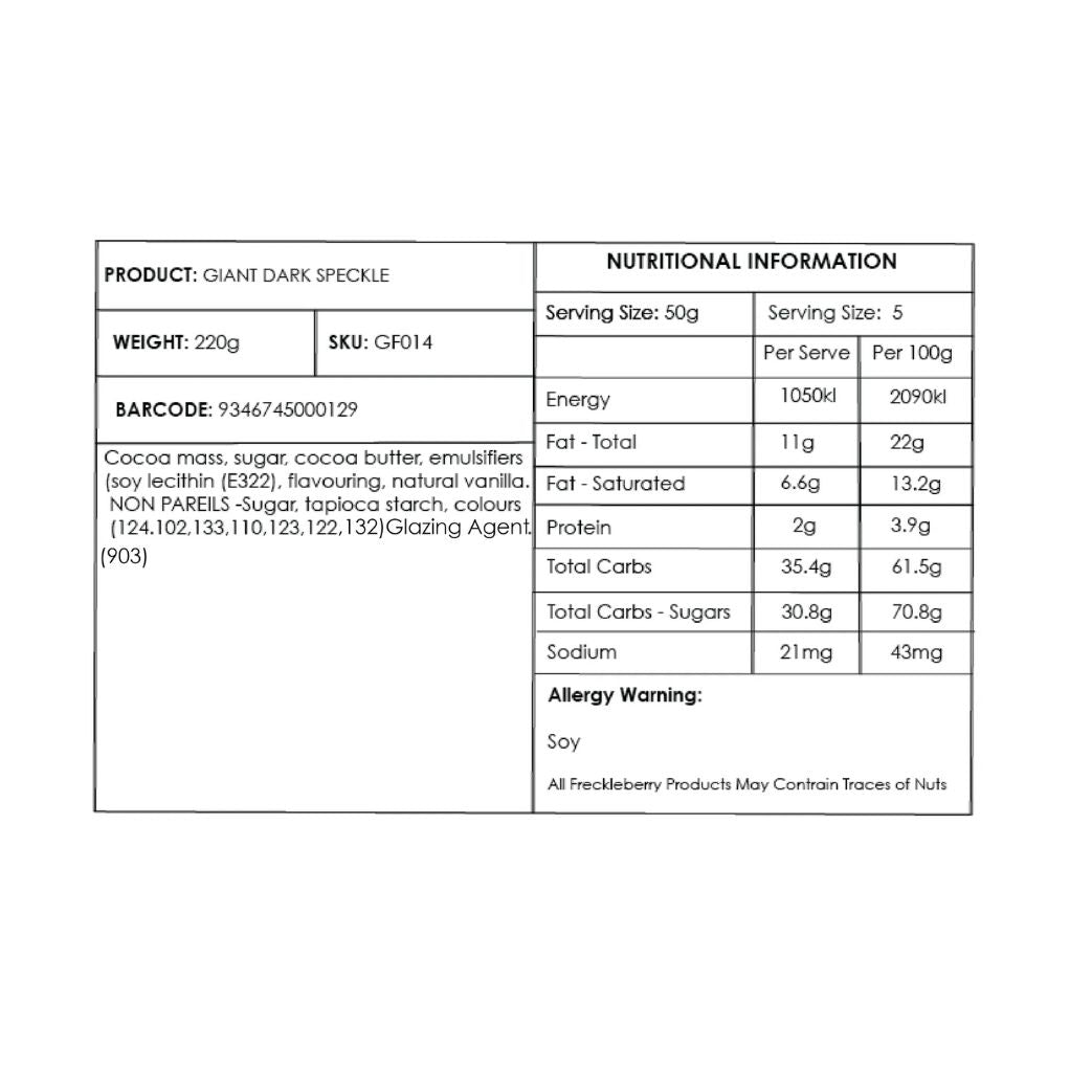 Giant Freckle - Dark