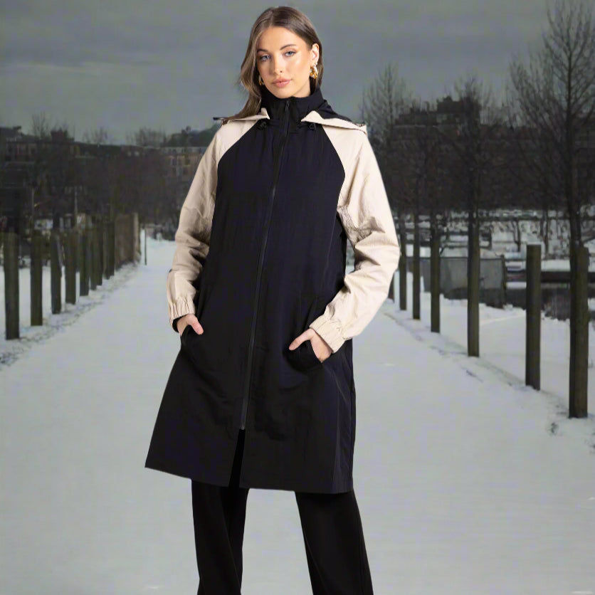 Crushed Lux two tone jacket by Two-T's