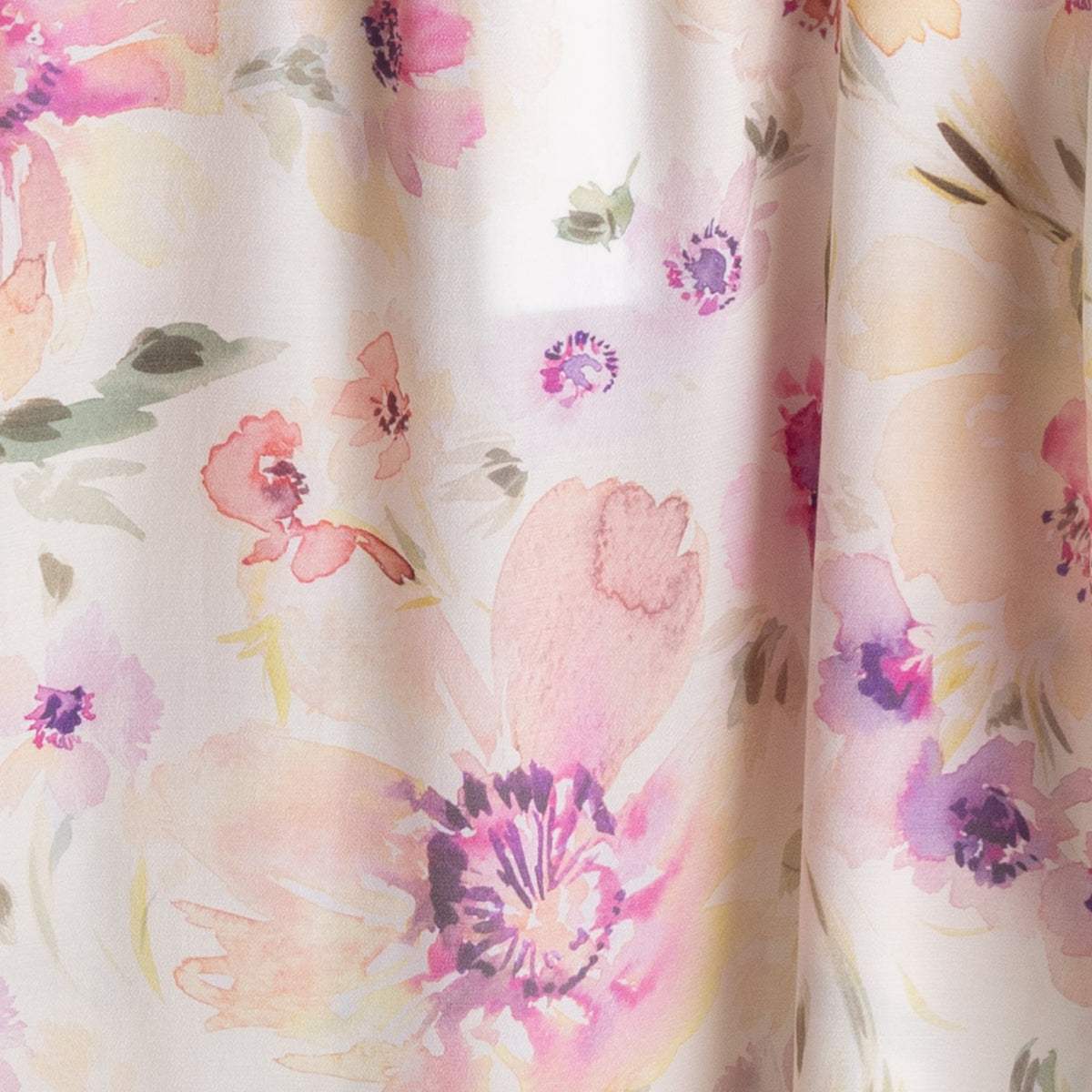 Pansy print top by Two T's