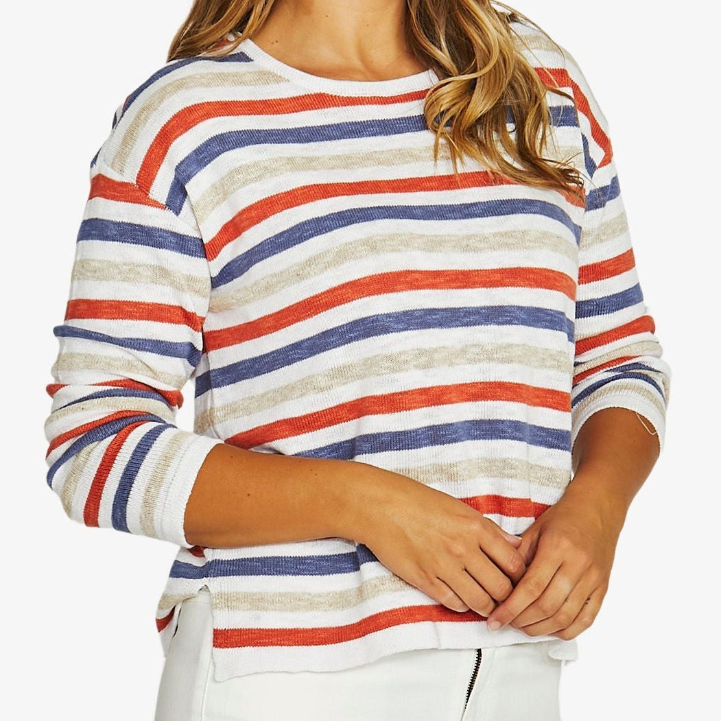 Multi Stripe Pullover By Jump
