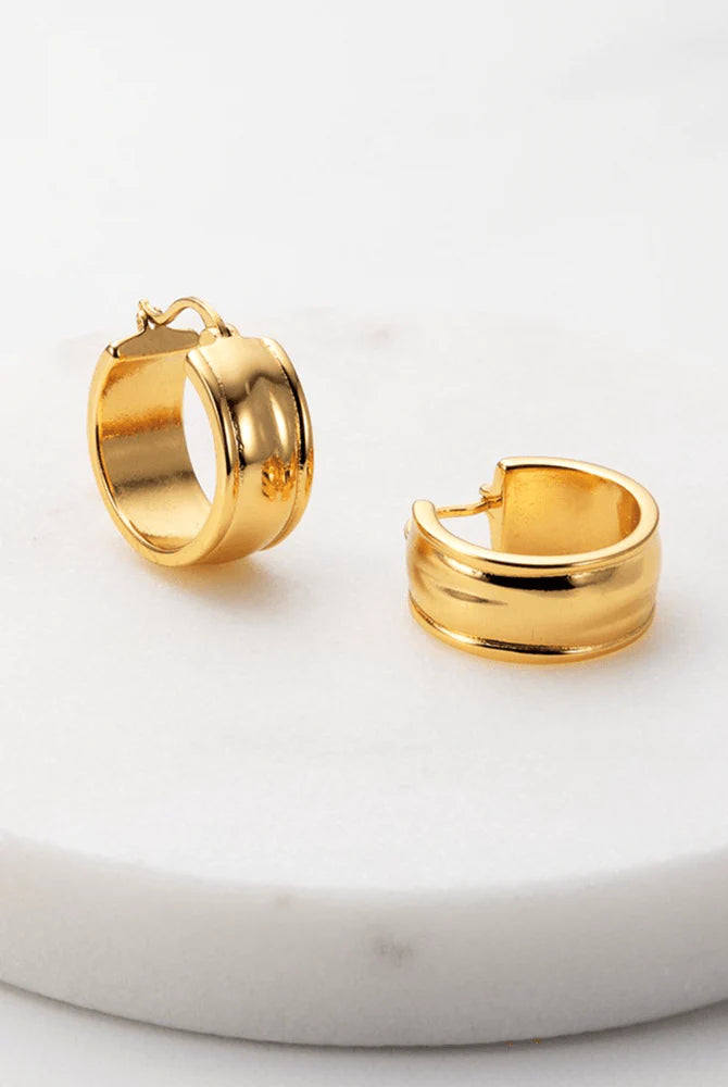Ally Hoop Earring - Gold