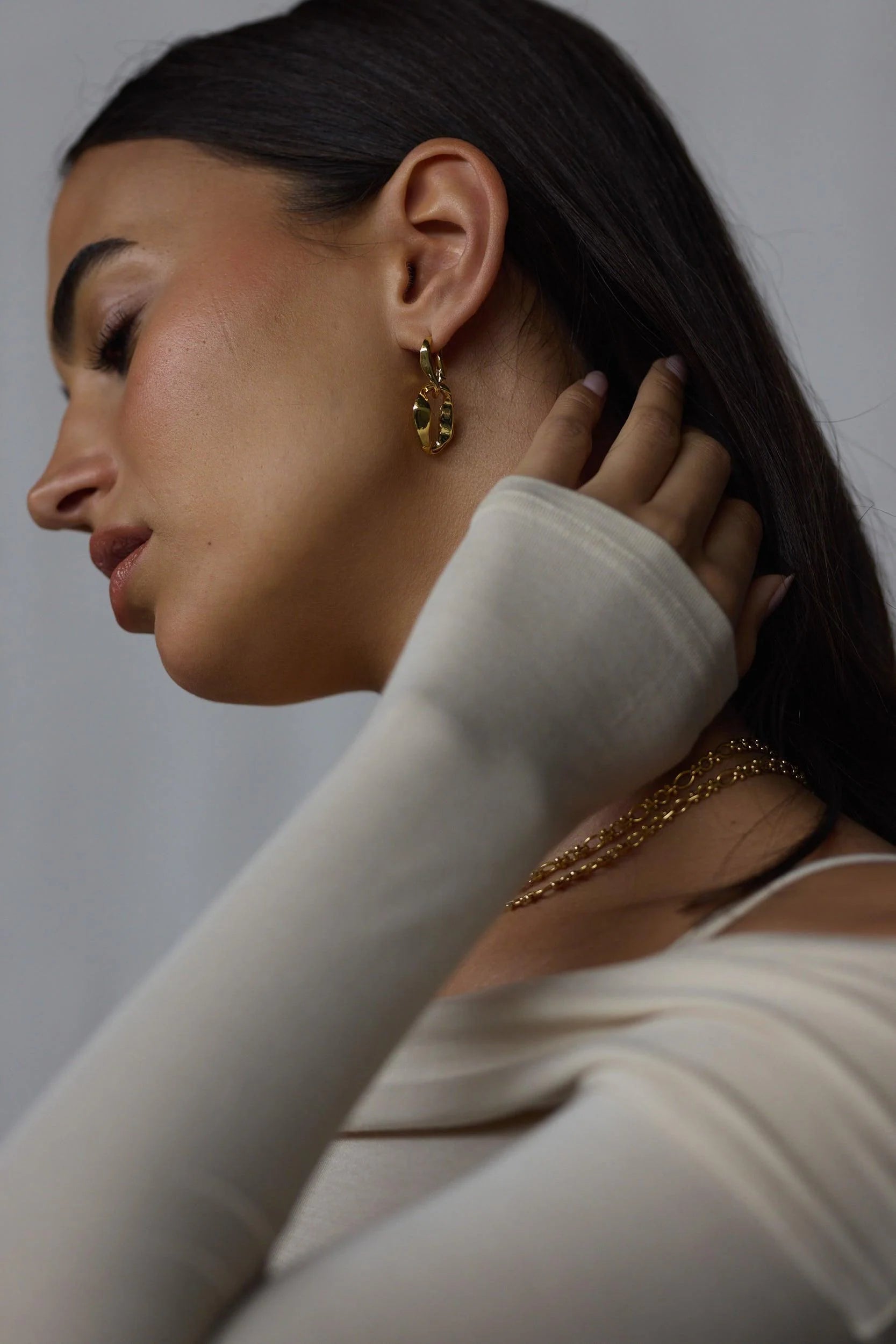 Charlotte Earring by Zafino - Gold