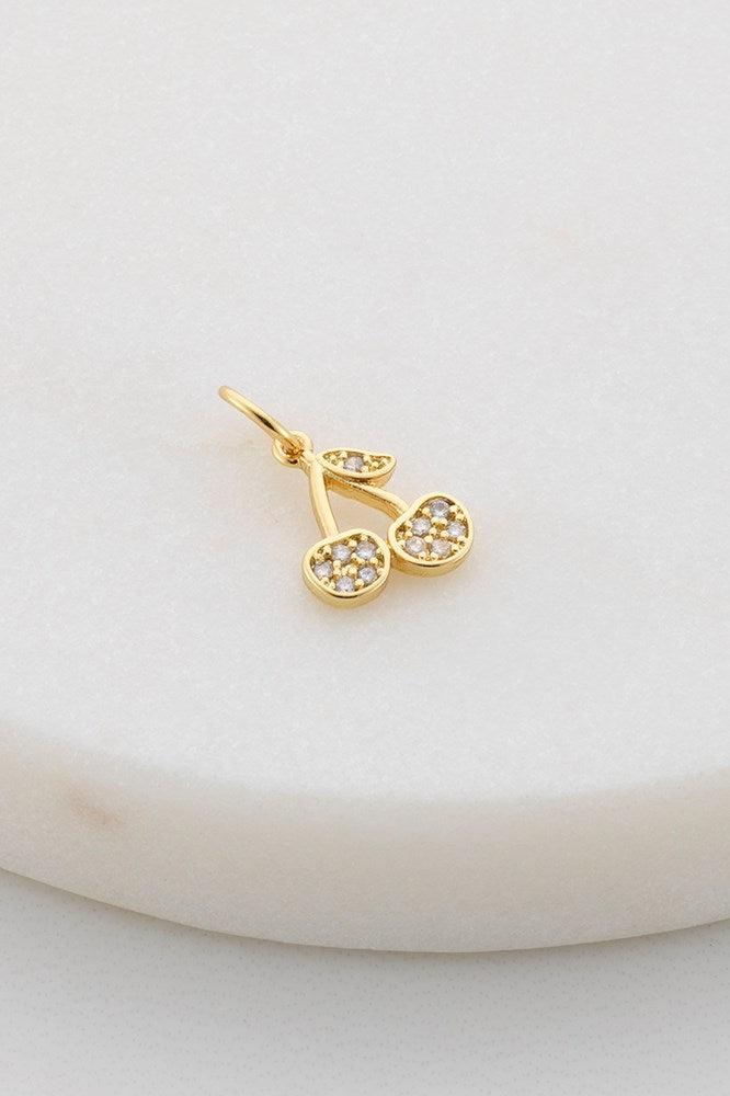 Cherry Charm - Gold