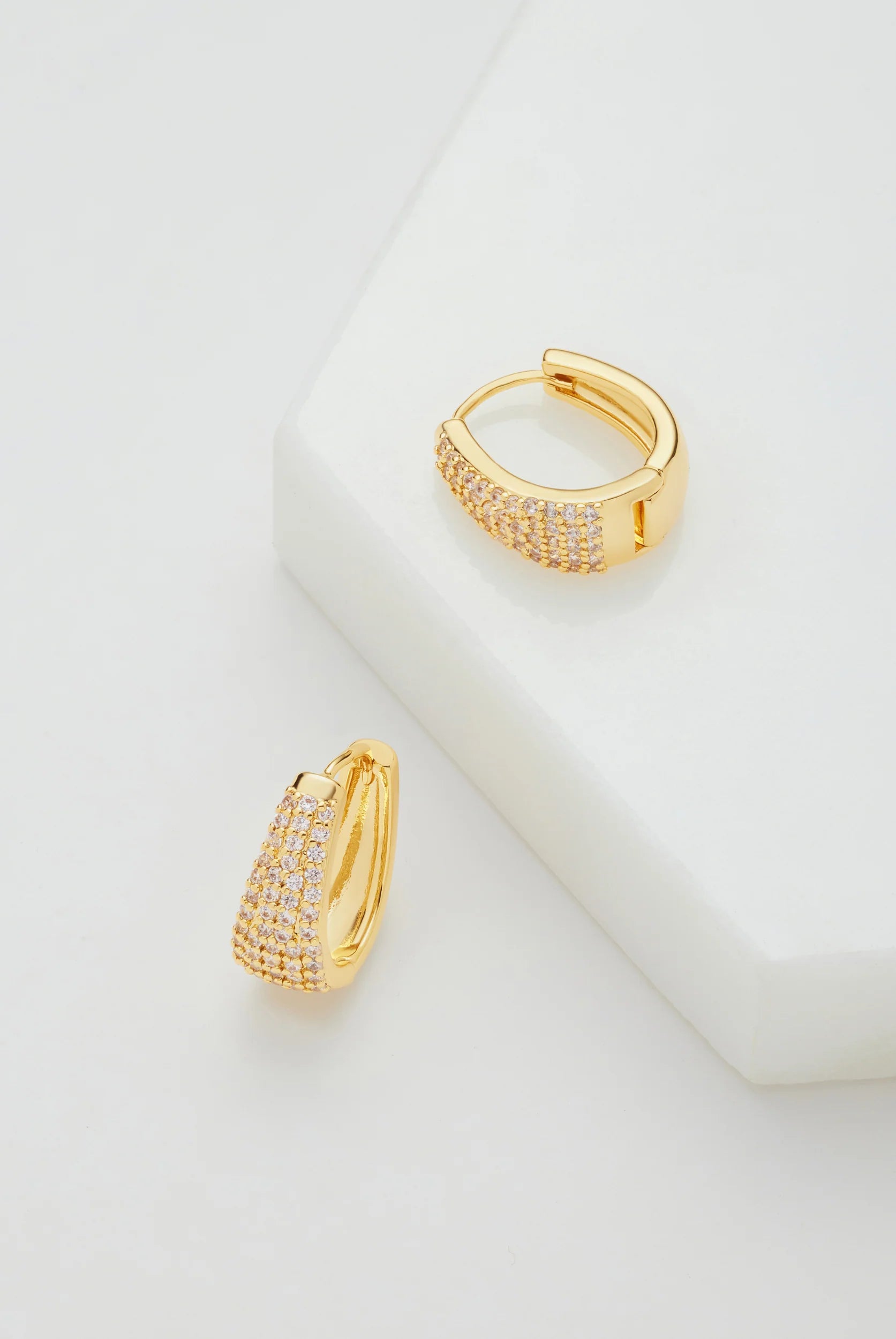 Claudia Earrings by Zafino - Gold