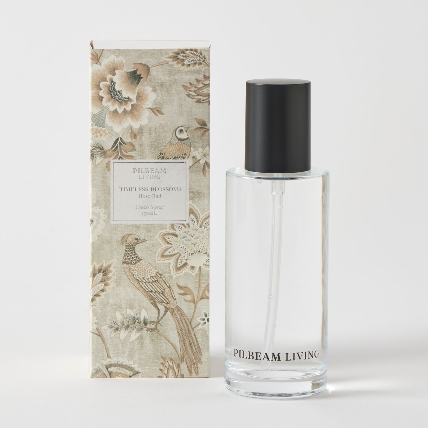 Timeless Blossoms Scented Linen Spray by Pilbeam Living - Rose Oud