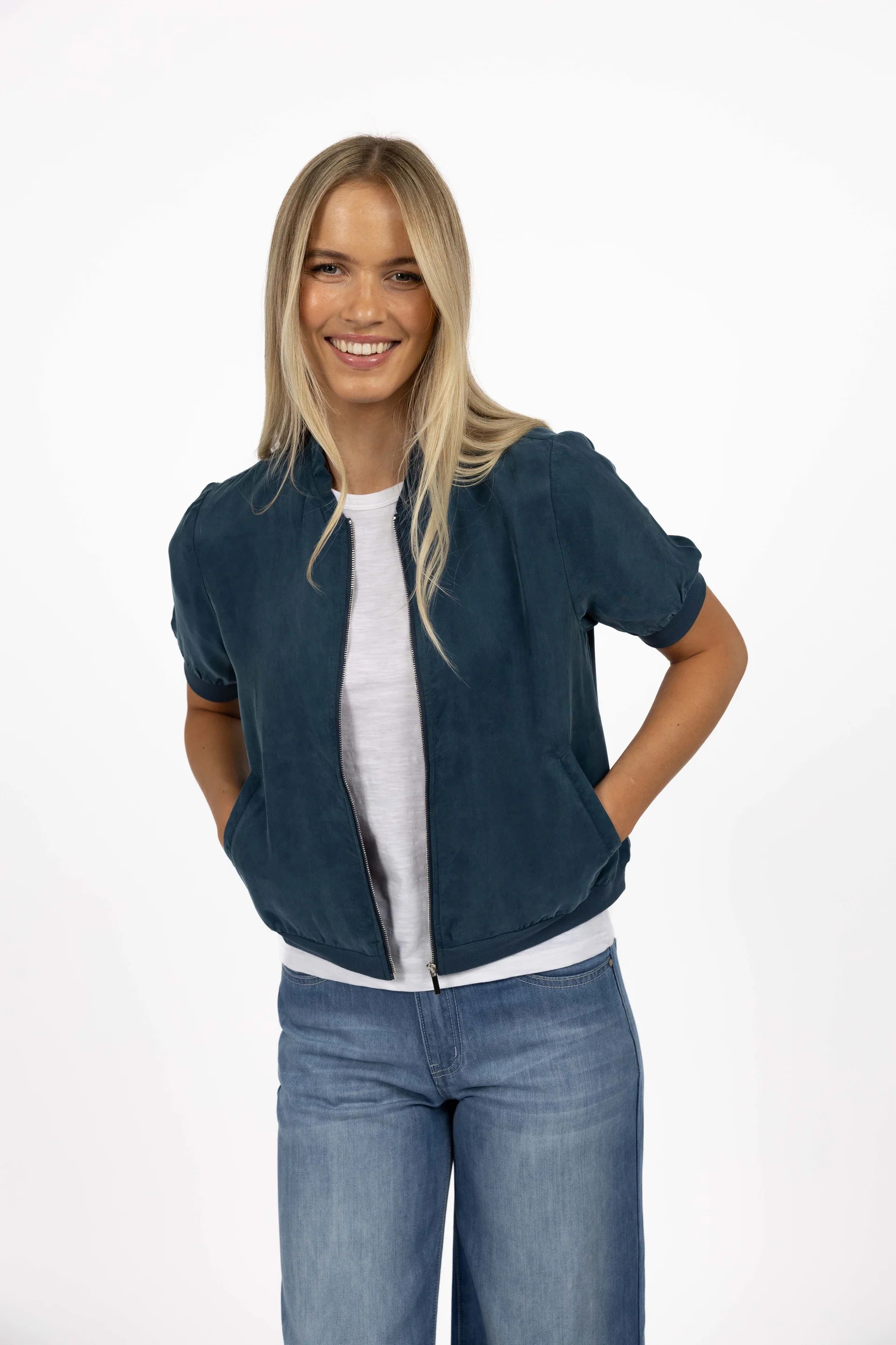Harper Jacket by Humidity Lifestyle - Navy