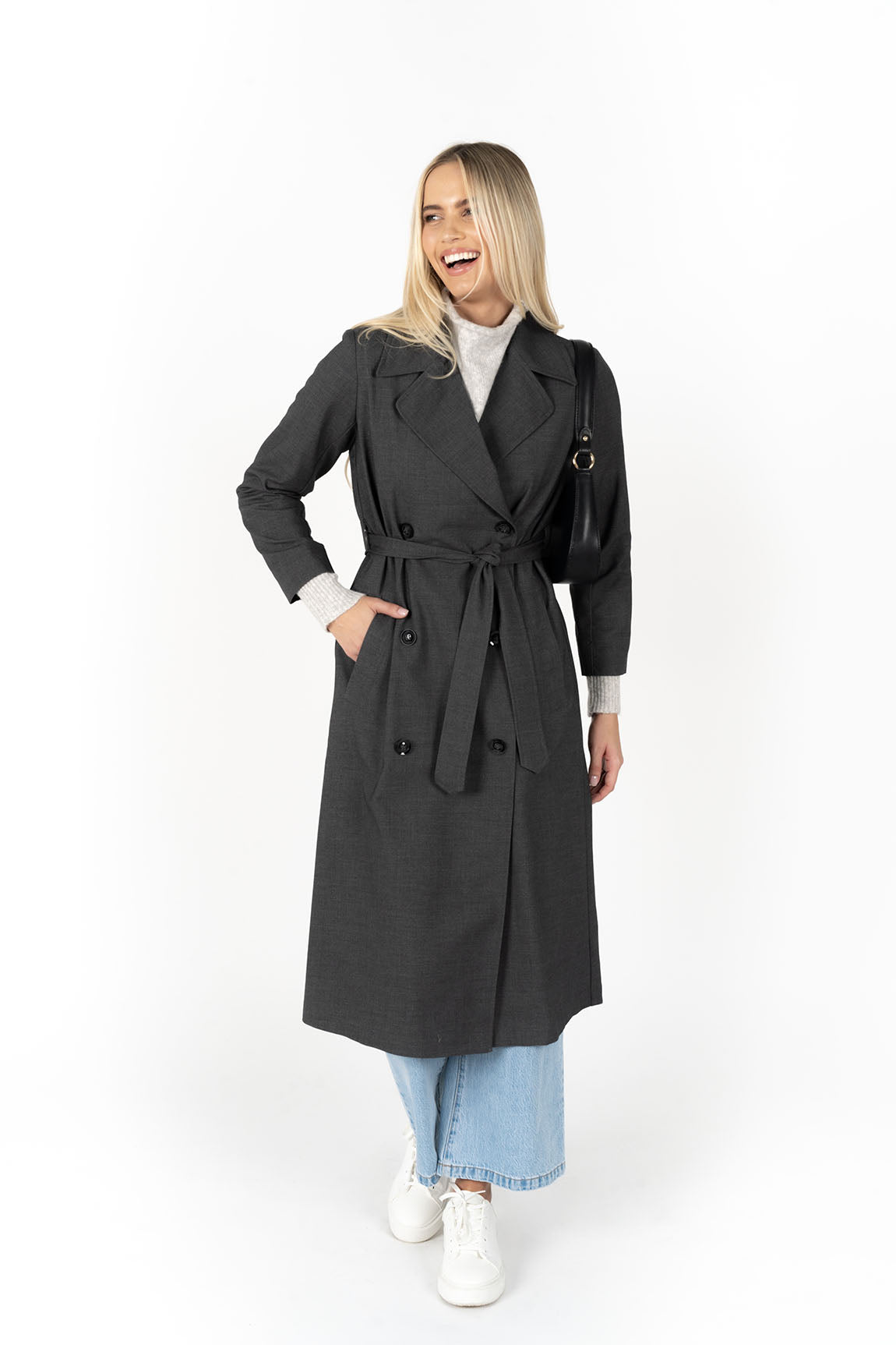 Cosmo Trench by Humidity Lifestyle - Charcoal