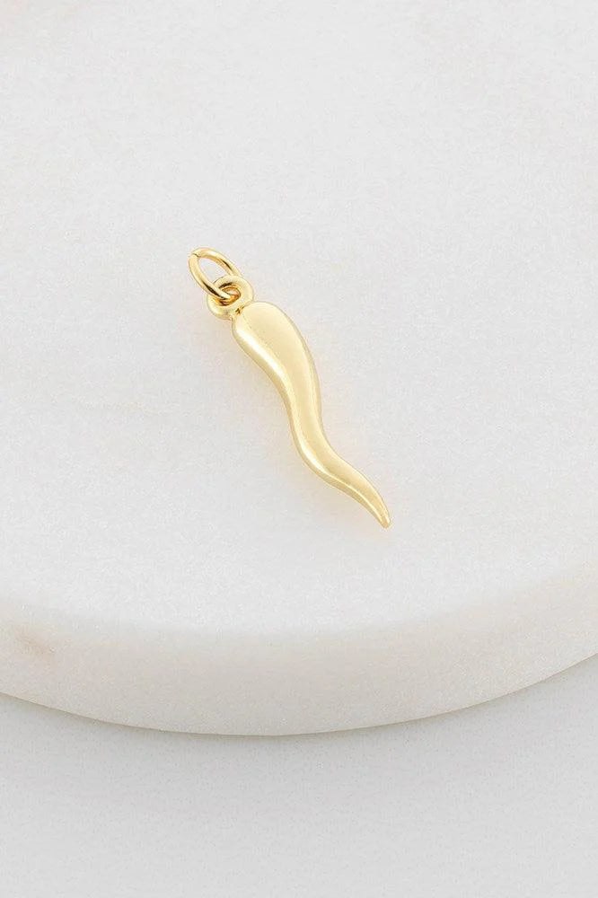 Cornicello Charm - Gold