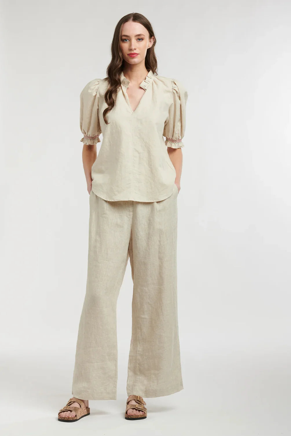 Portofino Pants by 365 Days - Natural