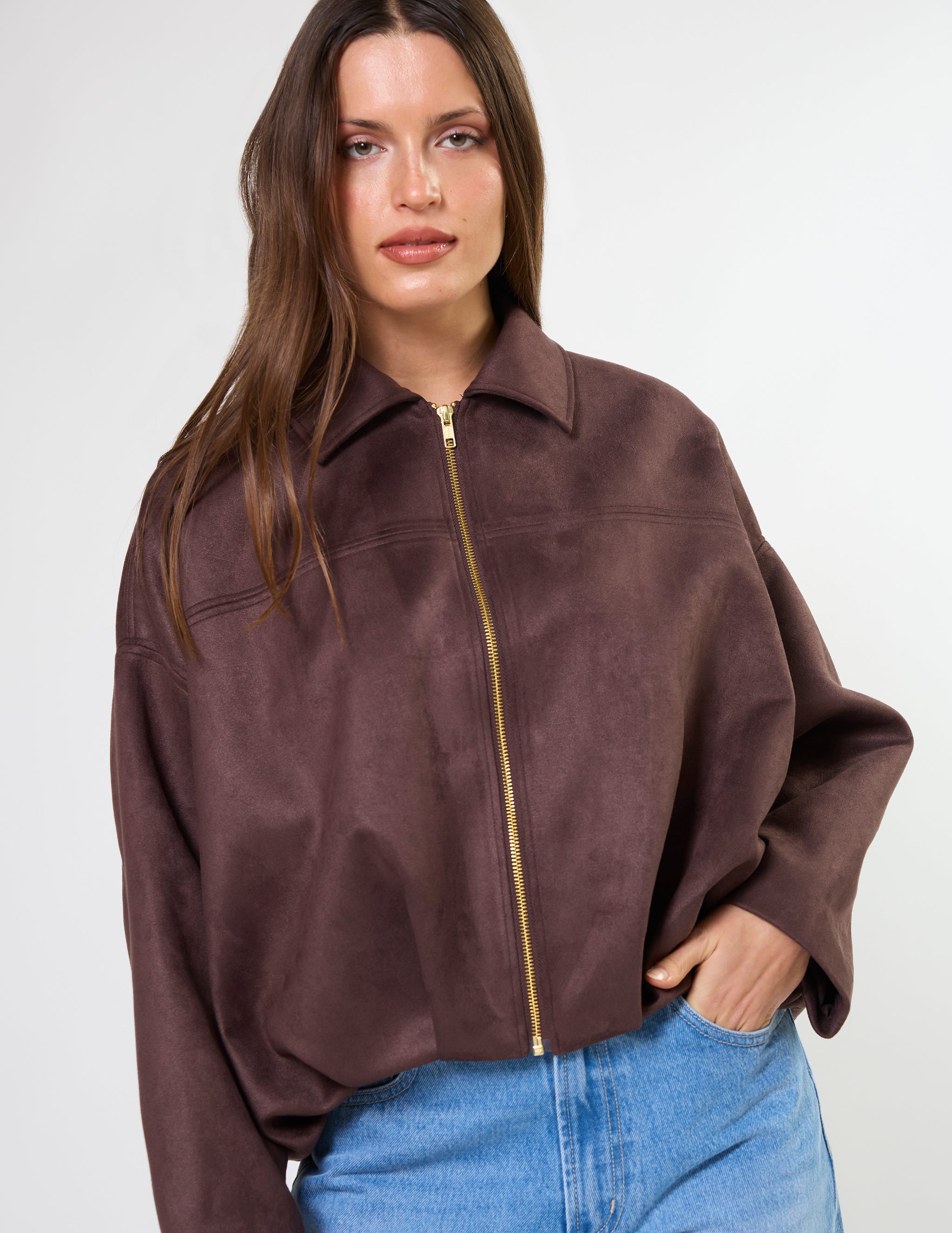Gerri Jacket by Stella + Gemma - Saddle