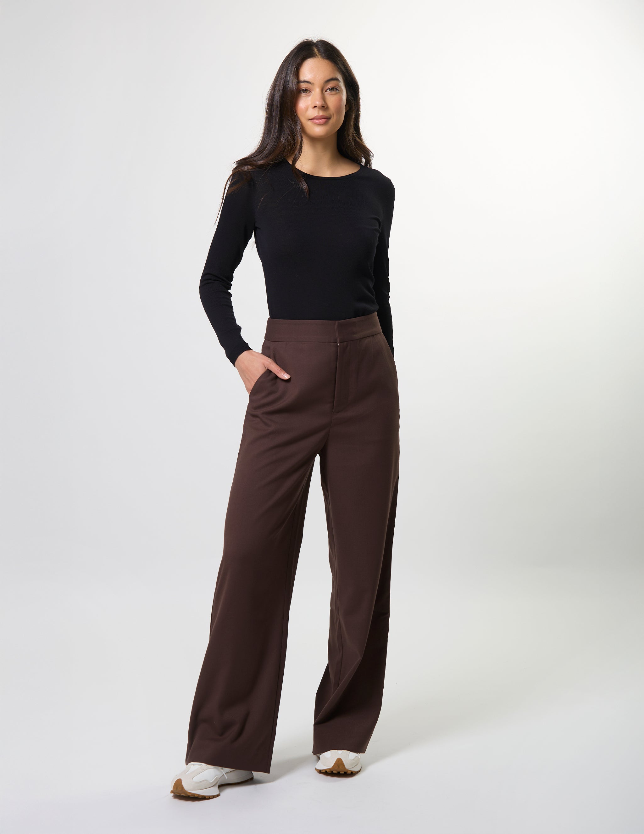 Palermo Pant by Stella + Gemma - Brunette
