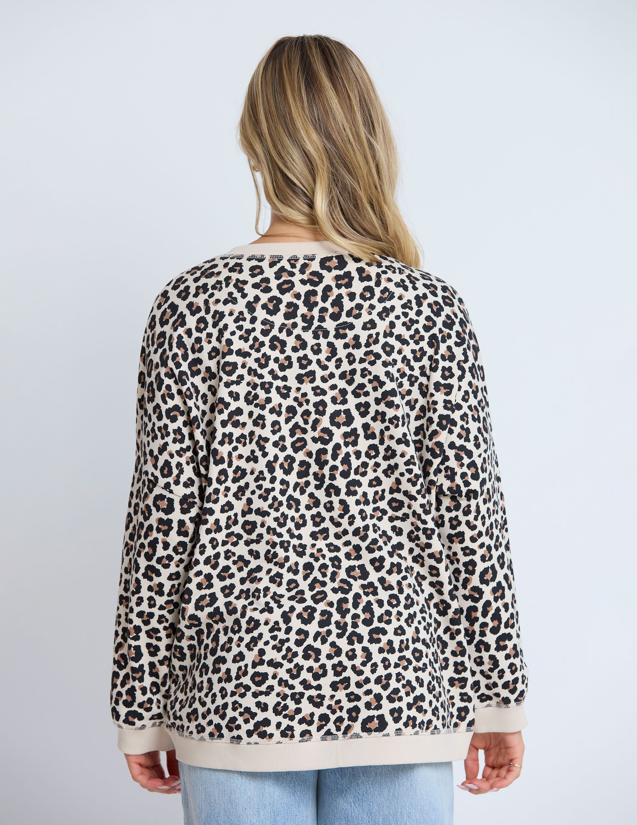 Newport Sweat by Stella + Gemma - Leopard