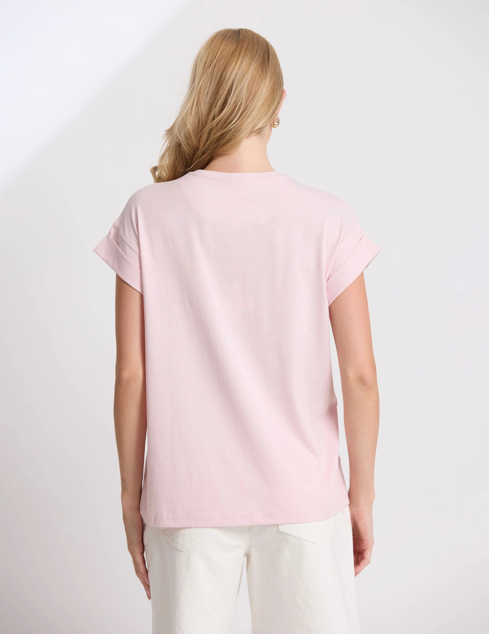 Cuff Tee by Stella & Gemma - Pink Tulle