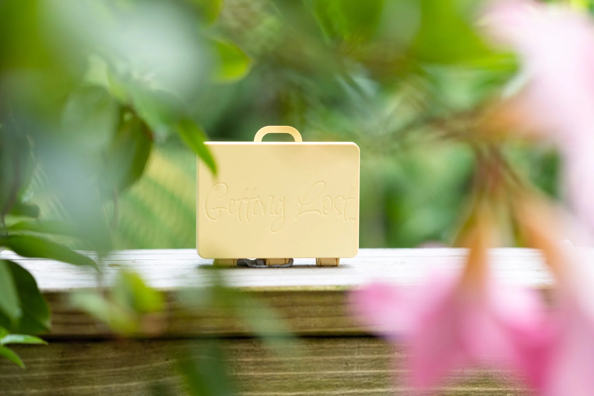 The Summer Beach Sand Suitcase by Getting Lost