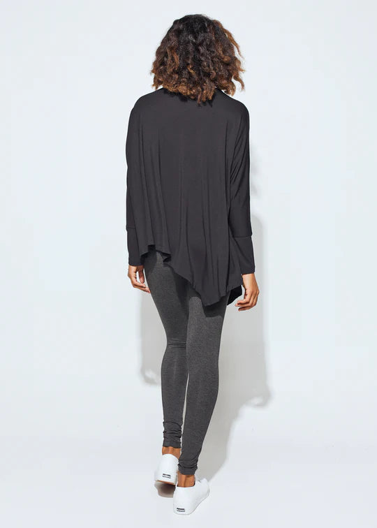 Susie Bamboo Top by Lou Lou Australia - Black