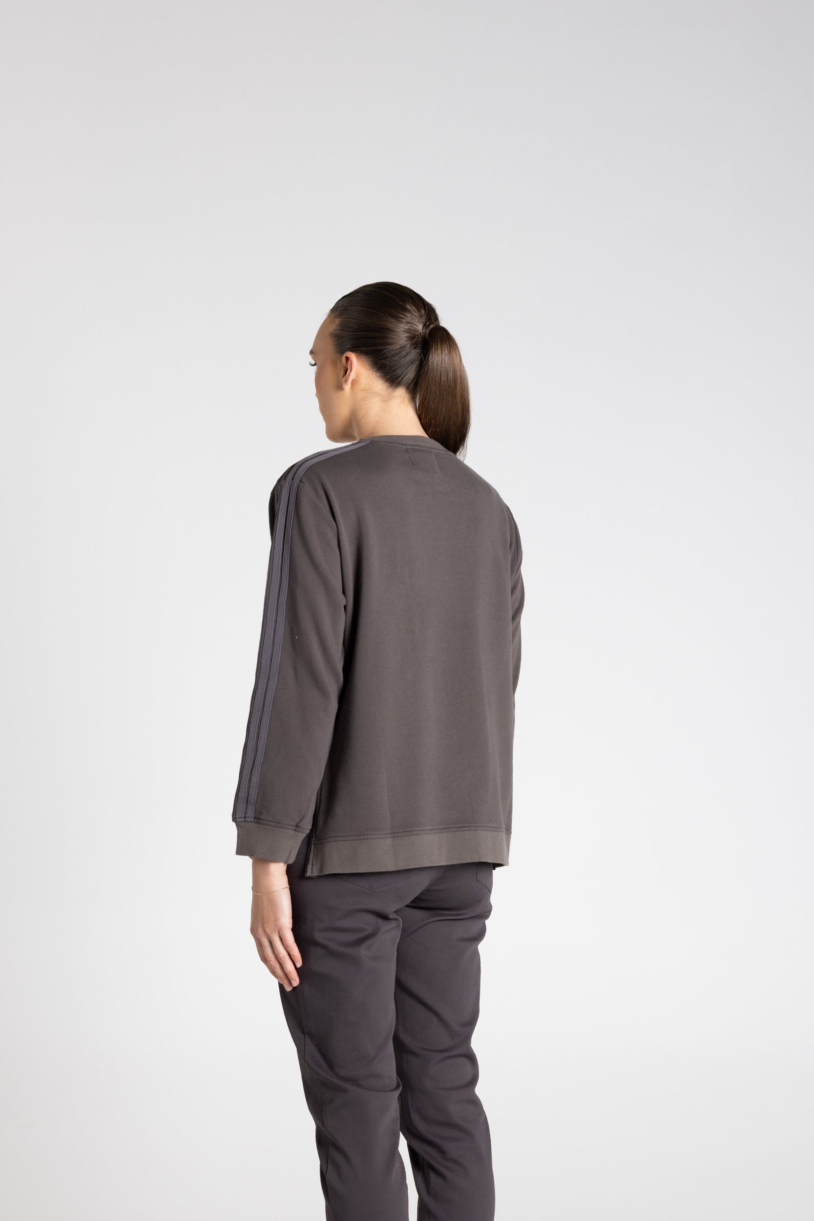 Logo Sweater by Two-Ts - Slate