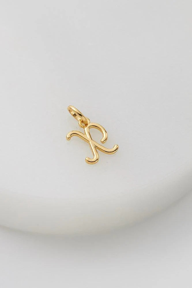 Letter X Charm by Zafino- Gold