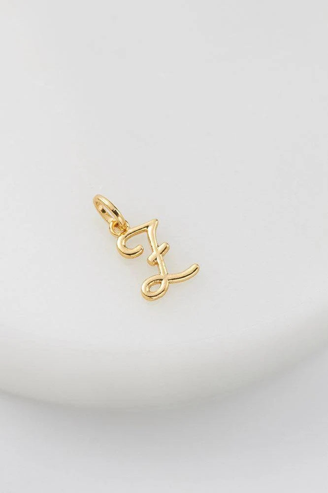 Letter Z Charm by Zafino- Gold