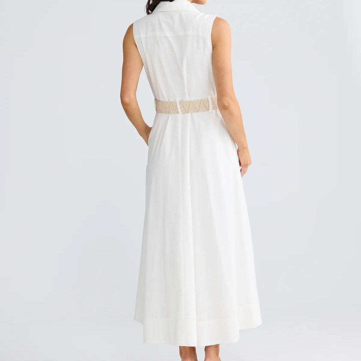 Alexis dress by Brave & True - Porcelain