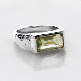 Annabelle Ring by Zafino - Green Amethyst