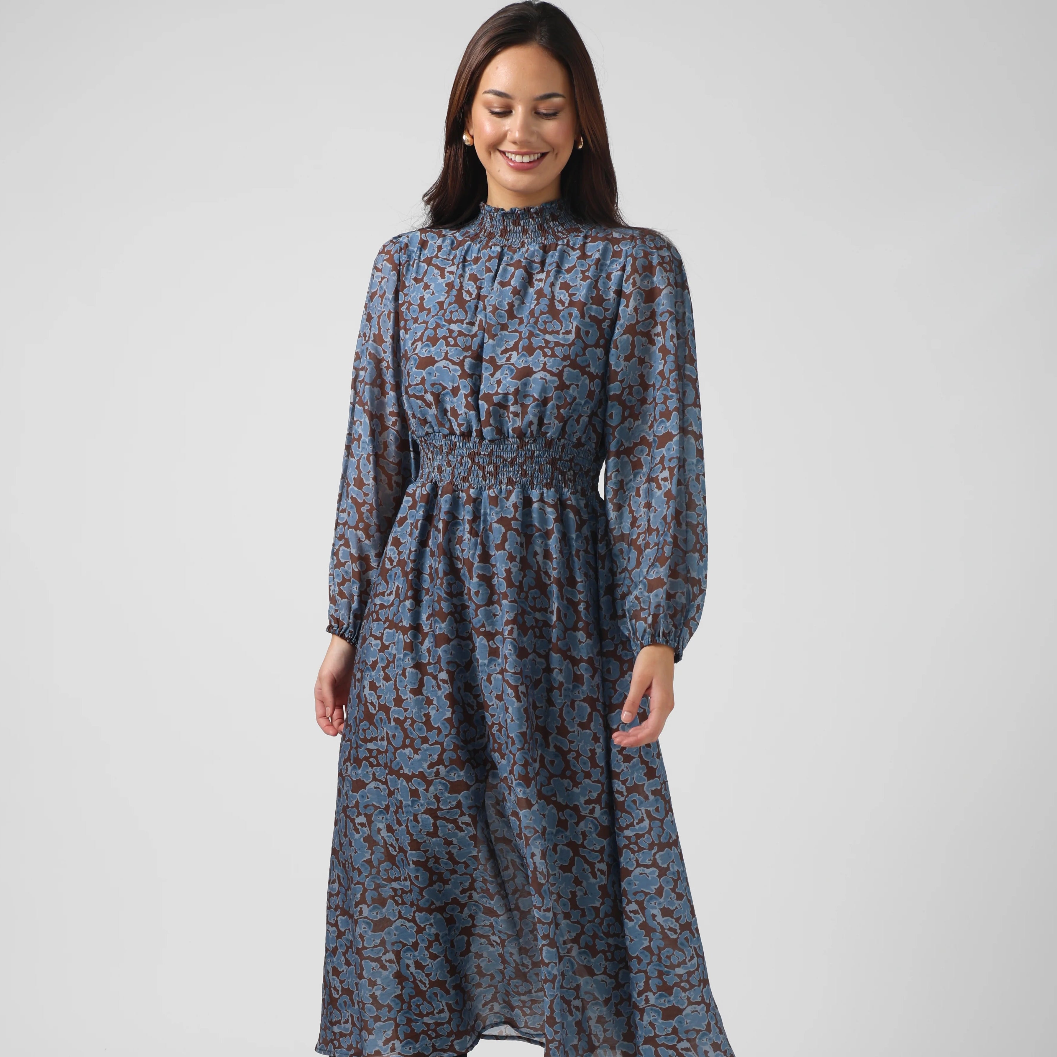 Alba Dress by Stella + Gemma - Arctic Cat