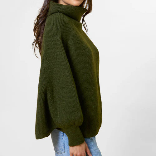 Polo Neck Poncho by Stella + Gemma