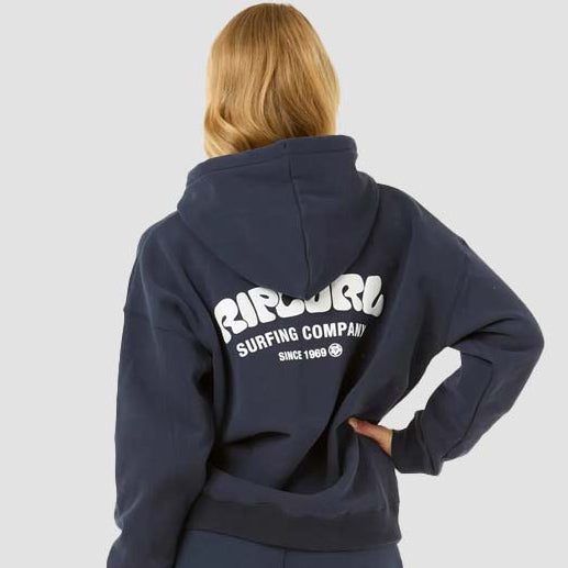 Surf Puff Heritage Hood by Rip Curl - Deep Red