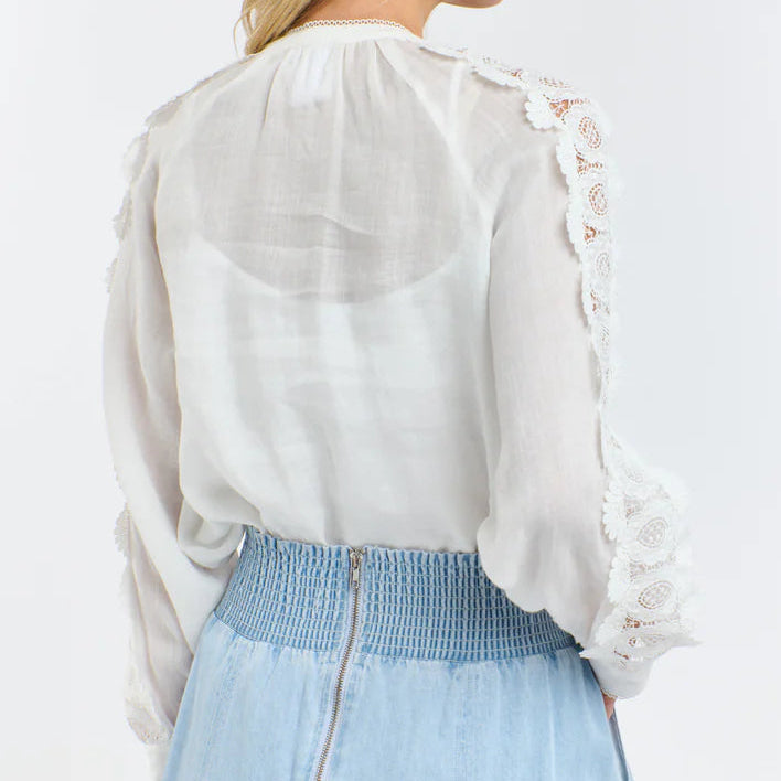 Romance shirt by 365 days - white