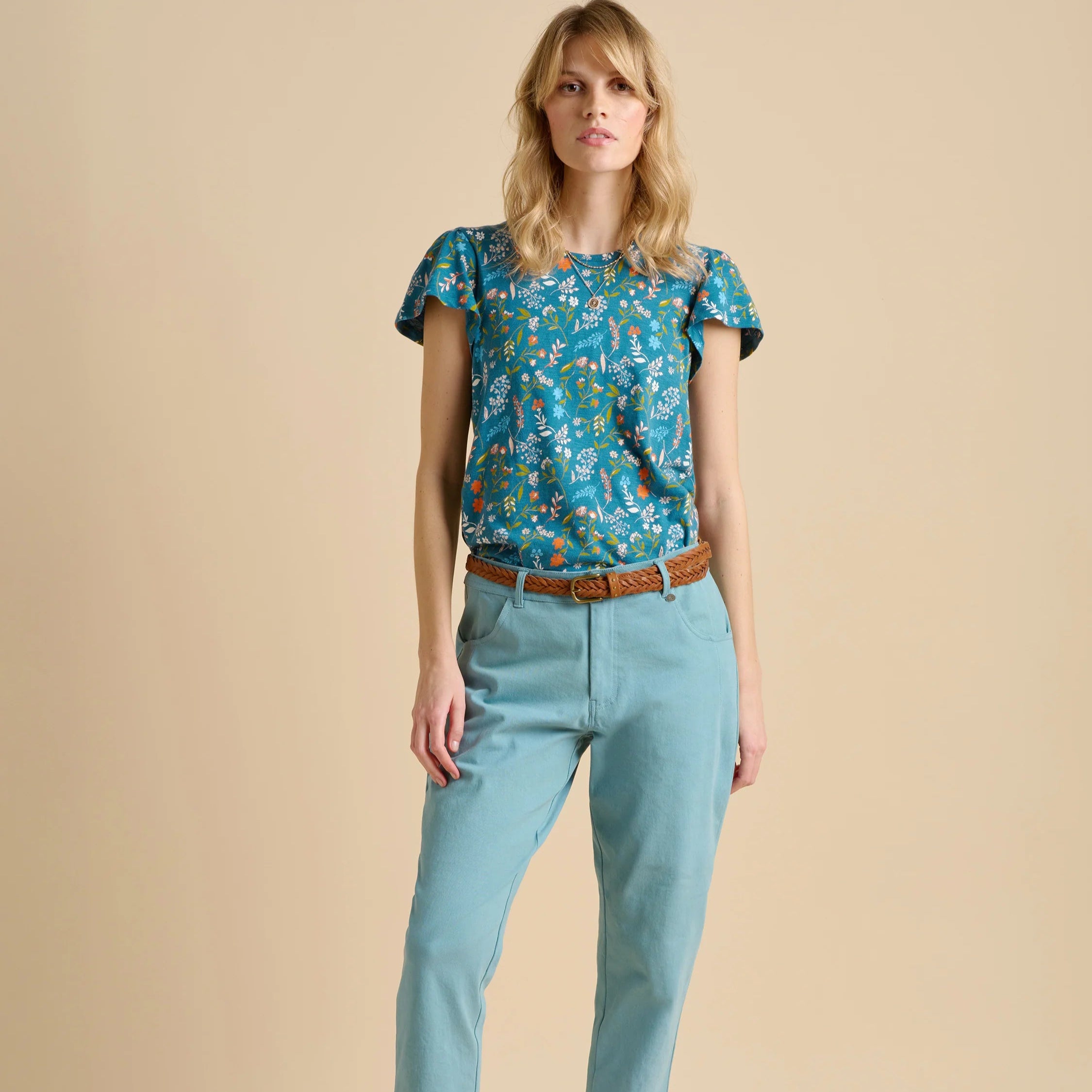 Cropped Blake Trousers by Brakeburn