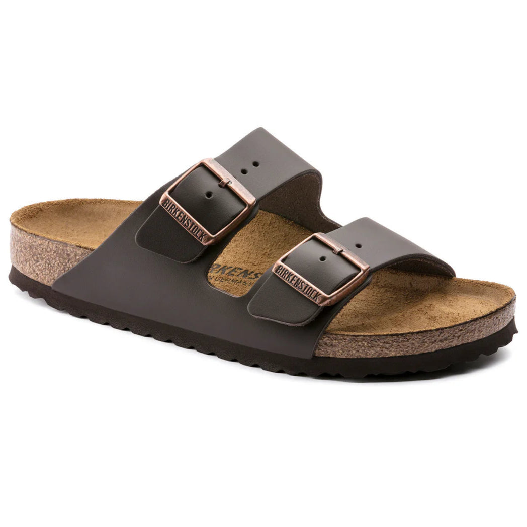 Arizona Brown Smooth Leather by Birkenstock