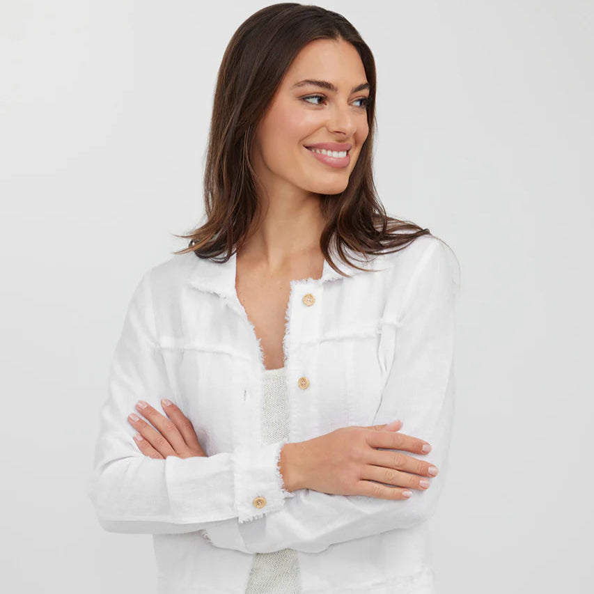 Bella Linen jacket by Humidity Lifestyle