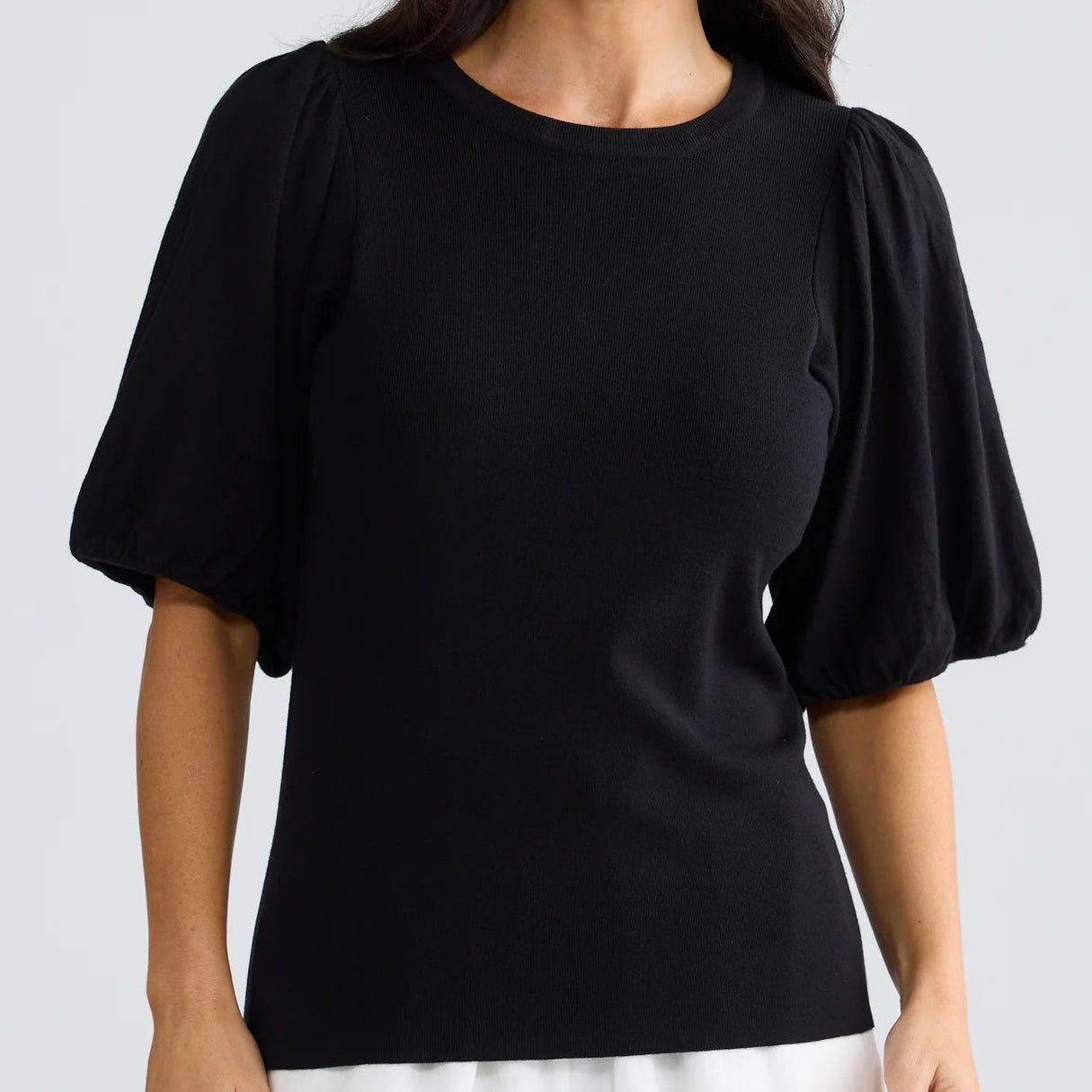 Bellamy Knit top by Brave & True - Black