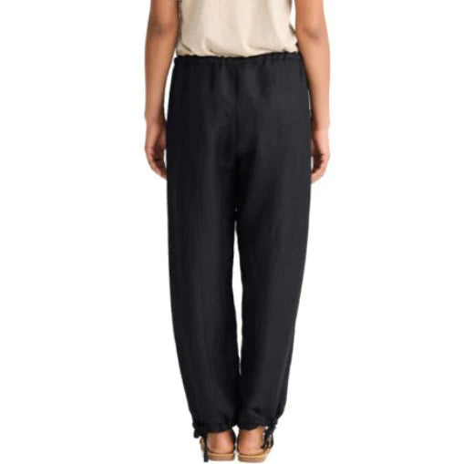 Amazon pant by The Shanty - Black linen blend