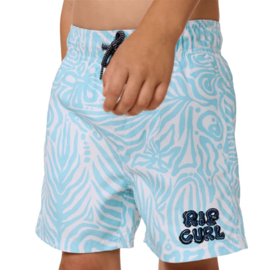 Cosmic Surfing Volley Boy Light Blue by Rip Curl