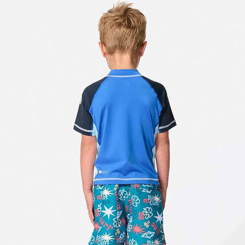 Shock UPF short sleeve rash vest - kids