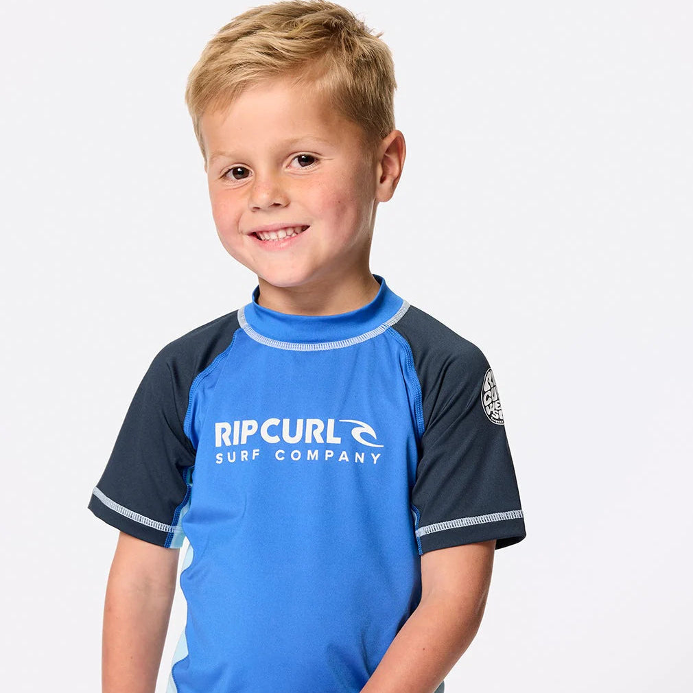 Shock UPF short sleeve rash vest - kids