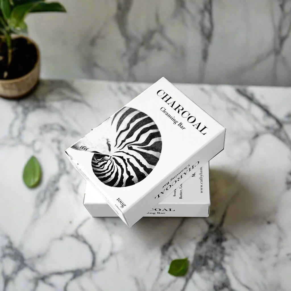 Charcoal Art Soap by Cathy Hamilton Artworks