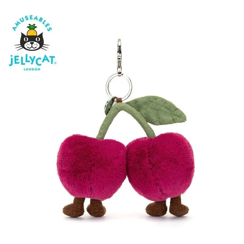 Amueseables Cherries Bag Charm by Jellycat
