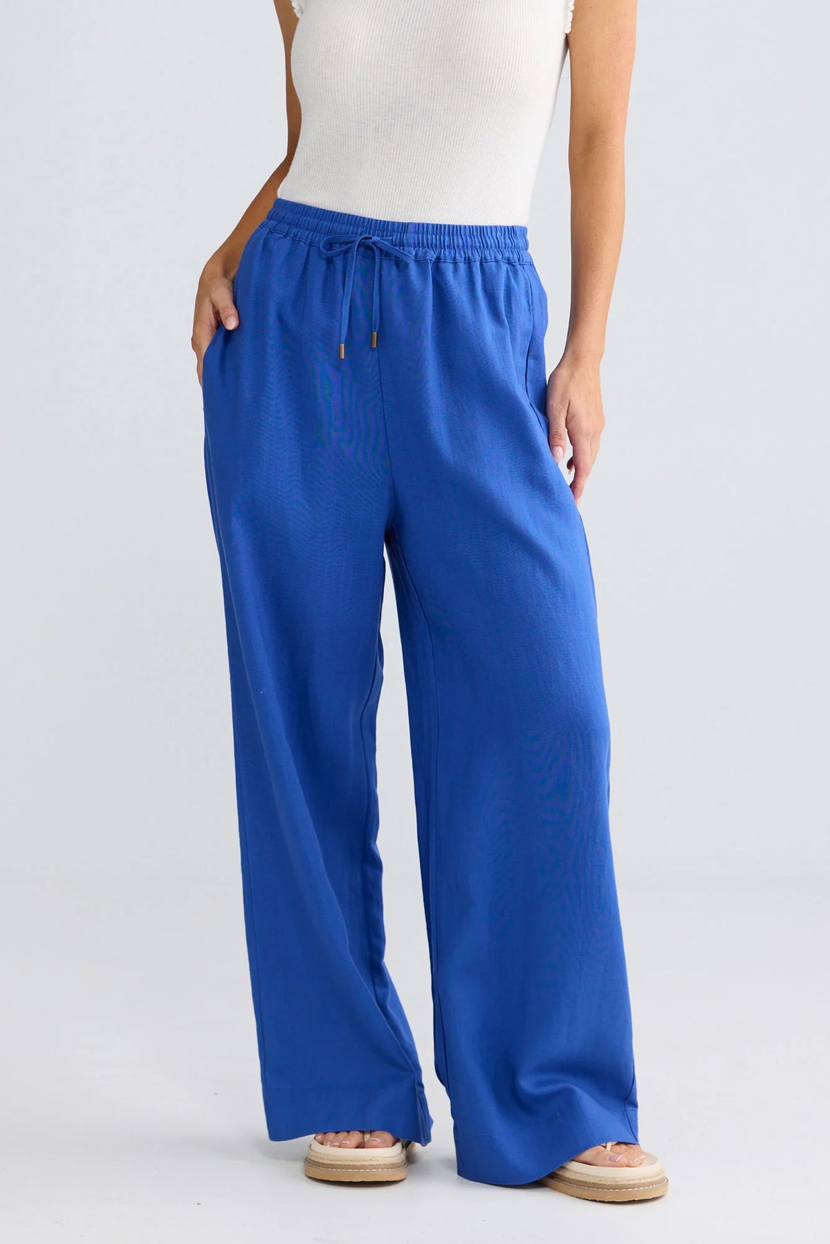 Jude pant by Brave & True - Cobalt