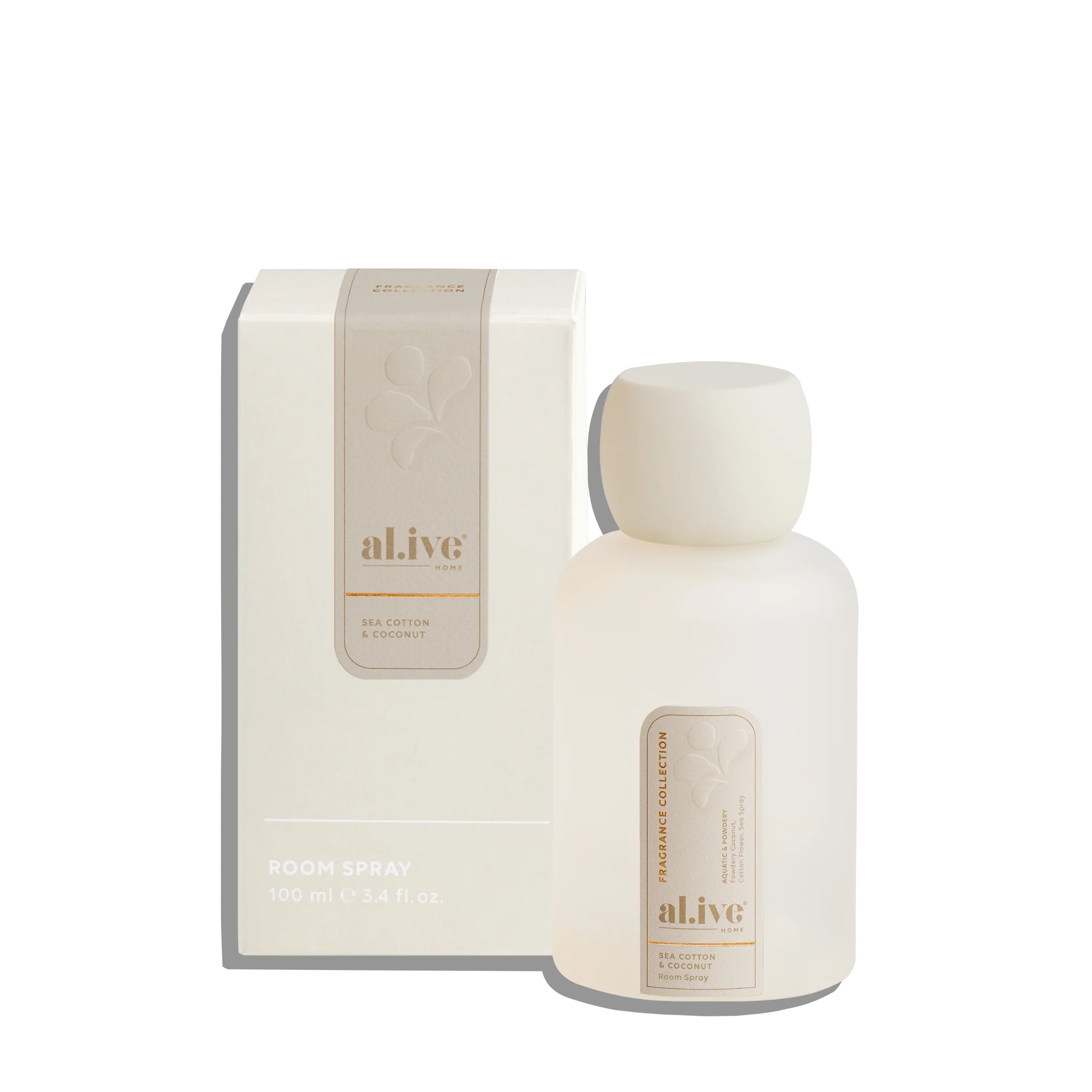 Sea Cotton & Coconut Room Spray• 100ML by Al.ive (Copy)