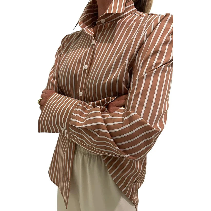 Dandy Stripe Shirt by 365 Days