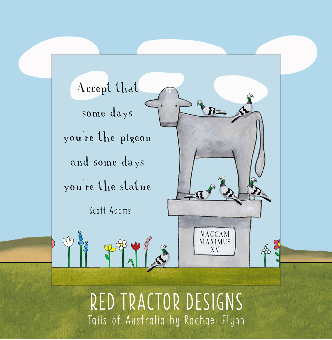 Statue Of Limitations Magnet by Red Tractor Designs