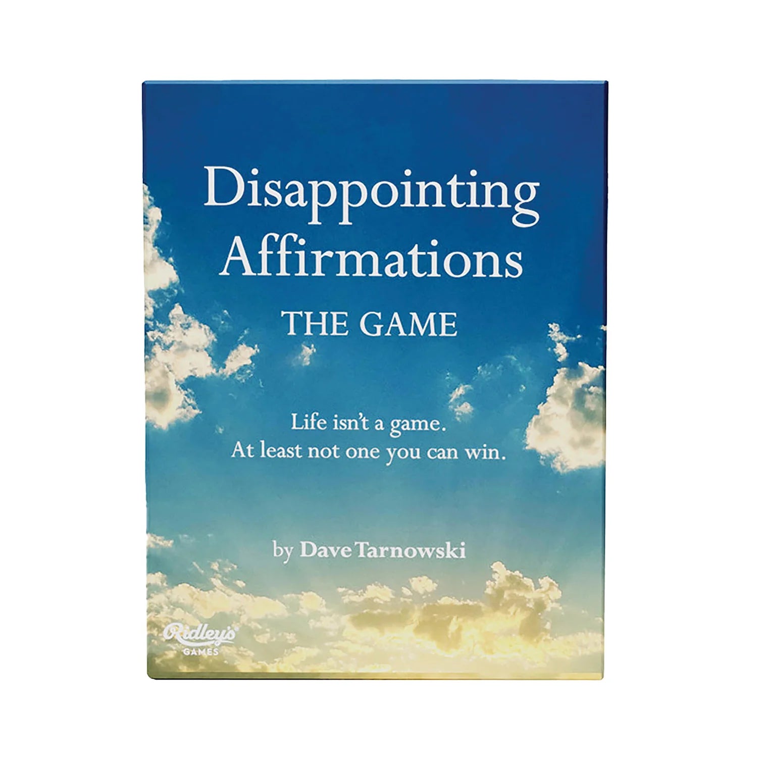 Ridleys Disappointing Affirmations: The Disappointing Game