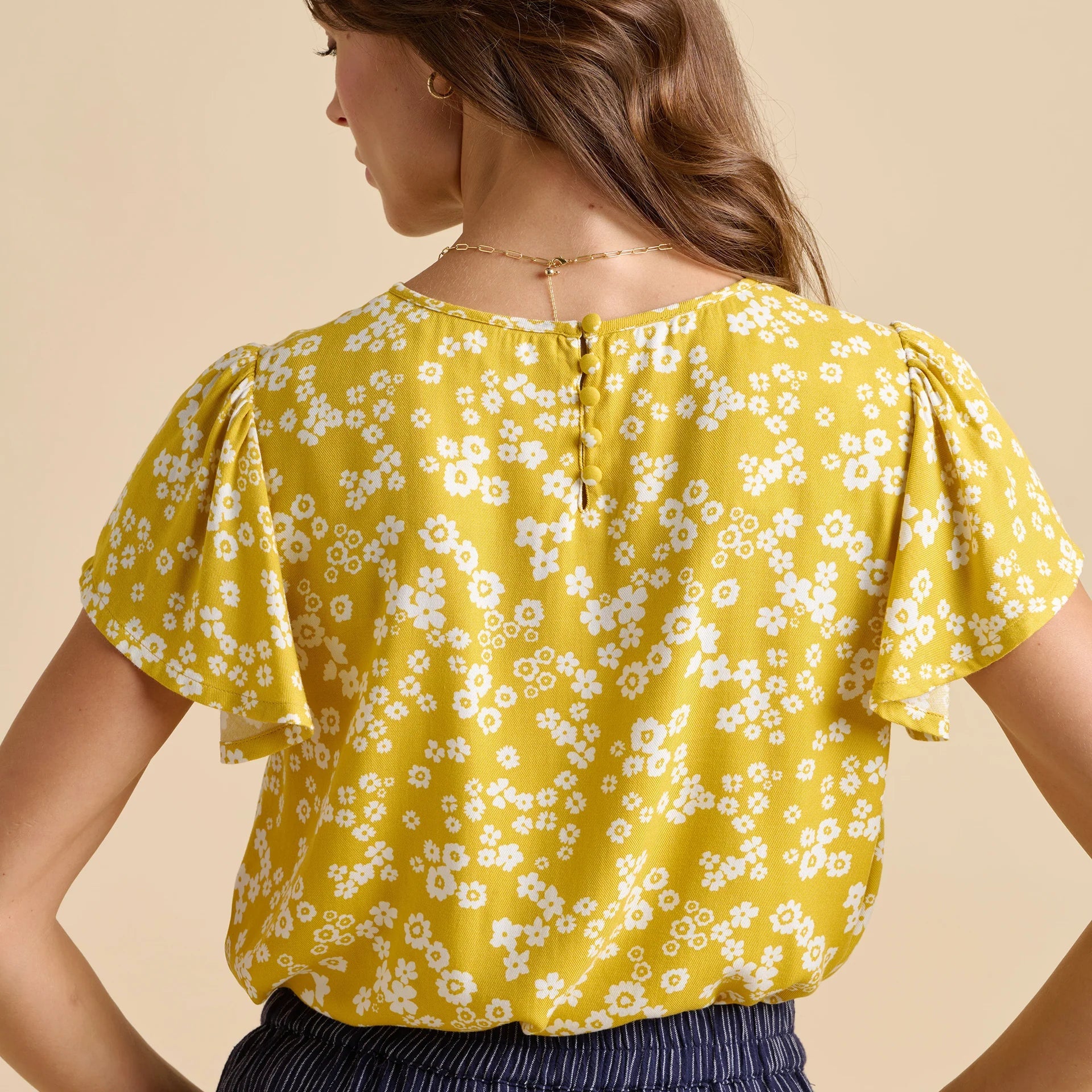 Summer Ditsy Blouse by Brakeburn