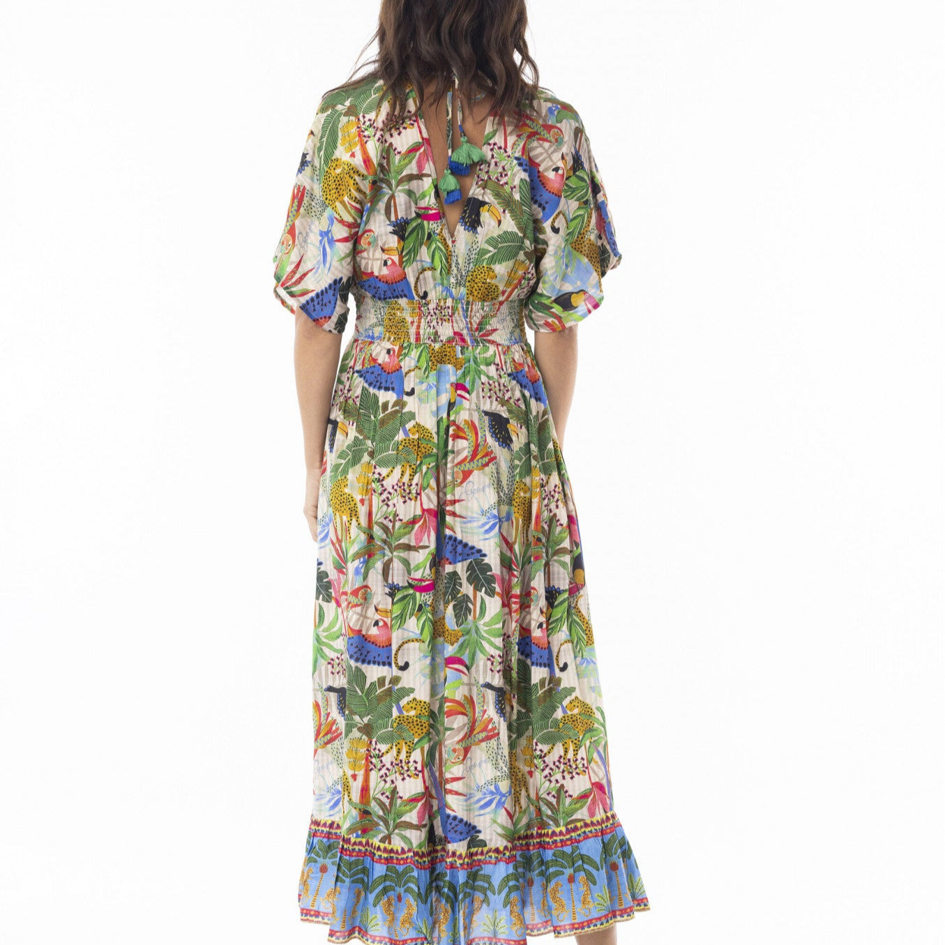 Dani Dress Shirred Waist by Orientique