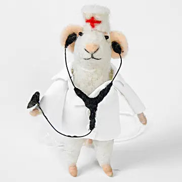 Felt Mouse - Medic , Doctor by Originals International