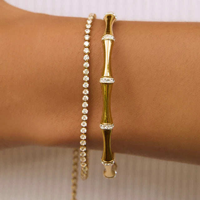 Electra Gold Cuff by Arms of Eve